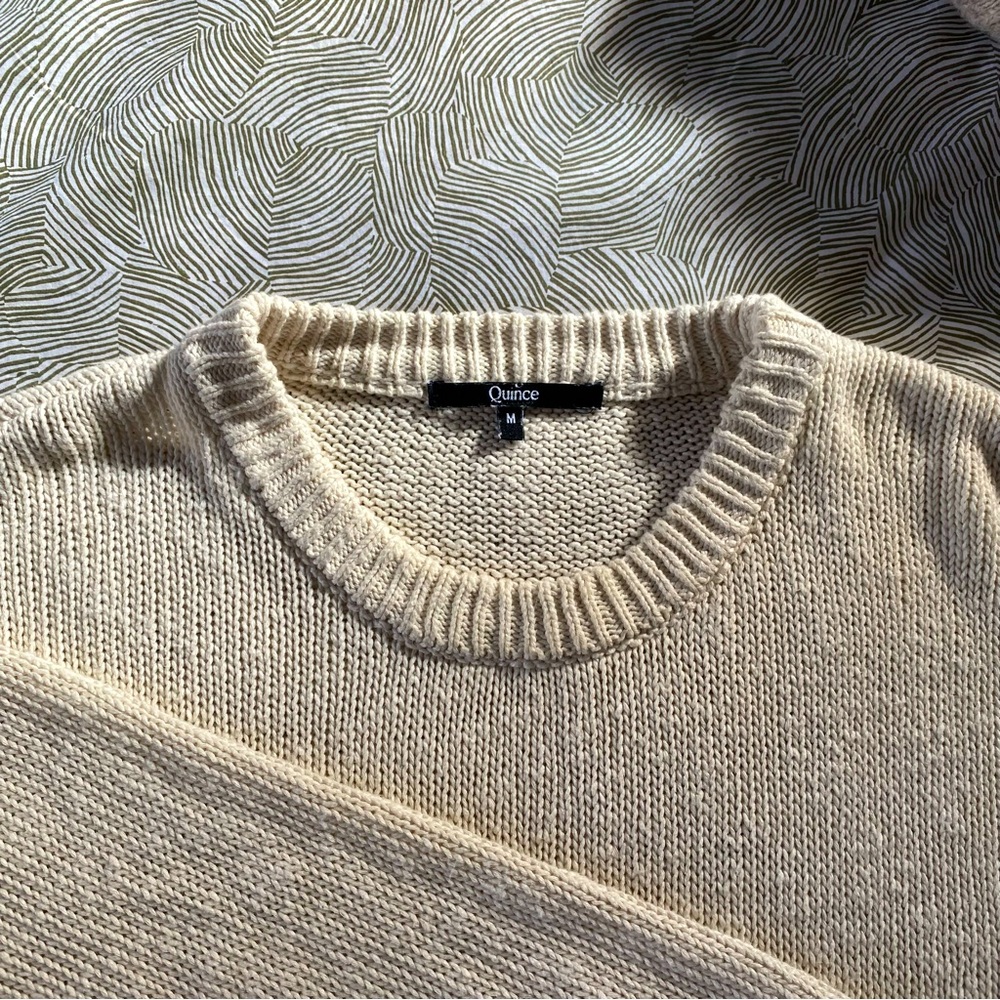 Quince Women’s Crewneck Knitted Sweater